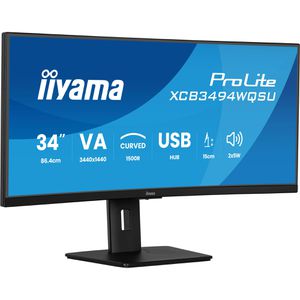 Produktbild für Monitor Iiyama ProLite XCB3494WQSU-B1, 34 Zoll