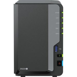 NAS Synology DiskStation DS224+, 2x 1GbE LAN, 2 Bay