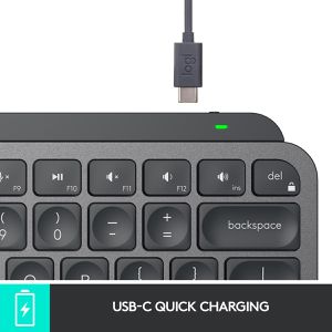 Produktbild für Tastatur Logitech MX Keys Mini Graphit