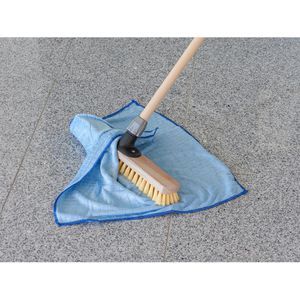 Produktbild für Schrubber BÜMAG mit 120 cm Holzstiel, 30cm