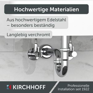 Produktbild für Siphon Kirchhoff Röhrensiphon PLUS für Waschbecken