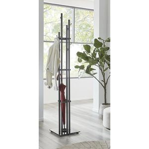 Produktbild für Garderobenständer Haku-Möbel Leander, anthrazit