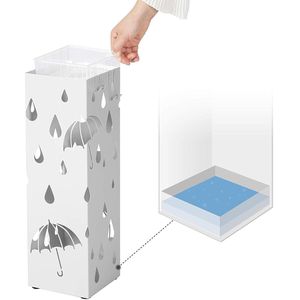 Produktbild für Schirmständer Songmics LUC49W, weiß