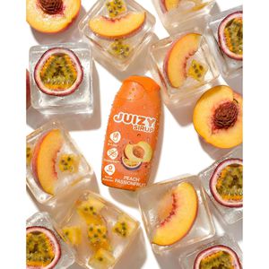 Produktbild für Sirup JUIZY-WOW Peach Passionfruit, zuckerfrei