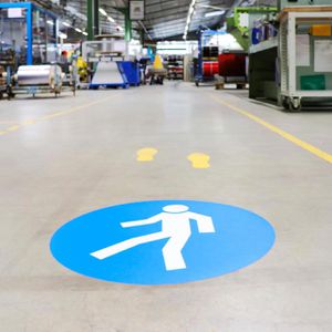 Produktbild für Bodenmarkierung Djois ISO 7010 M024