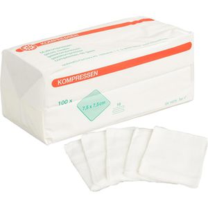 Mullkompressen Nobamed 857075, aus Baumwolle, unsteril