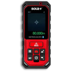 Produktbild für Laser-Entfernungsmesser SOLA 71029101 METRON 80 BTC