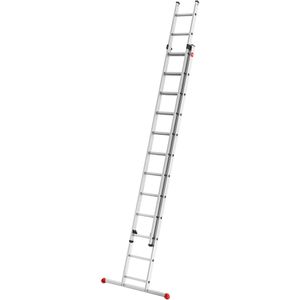 Schiebeleiter Hailo ProfiStep duo, 7212-007, 2 x 12 Sprossen