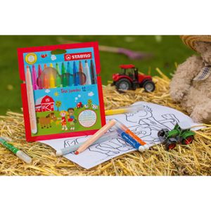 Produktbild für Filzstifte Stabilo Trio Jumbo, 380/12