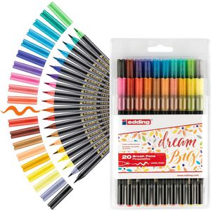 Brush-Pen Edding 1340, 20er Set