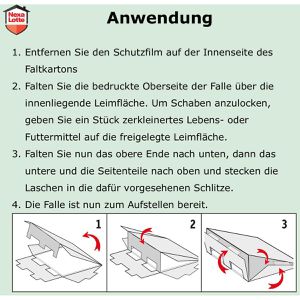 Produktbild für Klebefalle Nexa-Lotte Ungeziefer Leimfalle, giftfrei