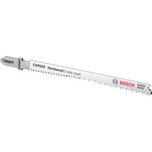 Produktbild für Stichsägeblätter Bosch Expert Hardwood 2-side clean, T 308BFP