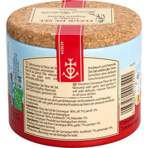 Produktbild für Salz Le-Saunier-de-Camargue Fleur De Sel, in der Dose, BIO