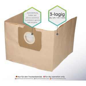 Produktbild für Staubsaugerbeutel McFilter KA 32