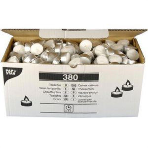 Teelichter Papstar 13804, weiß