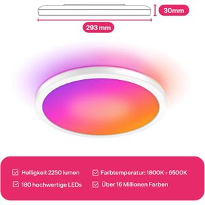 Produktbild für Deckenleuchte Innr RCL 232 C, weiß, LED
