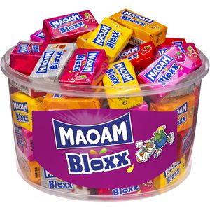 Kaubonbons Maoam Würfel Bloxx, 50 Stück