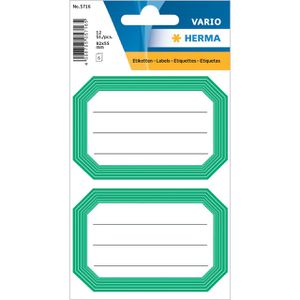 Produktbild für Buchetiketten Herma 5716 Vario, liniert