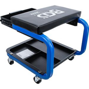 Produktbild für Werkstatthocker BGS-technic 2832, Rollsitz, mit Schublade