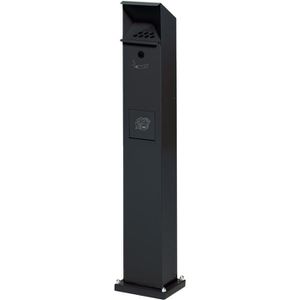 Produktbild für Aschenbecher VAR SG 115, anthrazit, für Outdoor, mit Dach