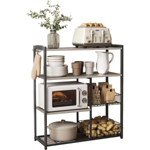 Küchenregal Vasagle KKS096B02, graubraun