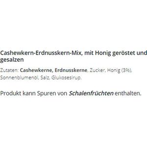 Produktbild für Nussmischung MAX Cashew Peanut Mix Honig-Salz, im Becher