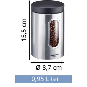 Produktbild für Kaffeedose Westmark 62362260, aus Edelstahl