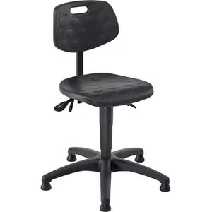 Arbeitsstuhl meychair PW1-TG-PU, schwarz