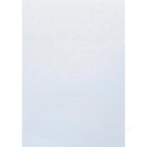 Produktbild für Einbanddeckel GBC LeatherGrain CE040070, weiß