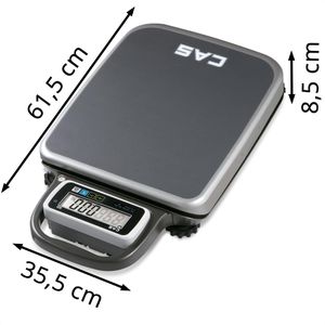 Produktbild für Digitalwaage CAS PB-200, mit Tragegriff, geeicht