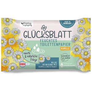 Feuchtes-Toilettenpapier Glücksblatt Kamille