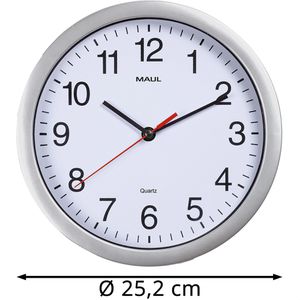 Produktbild für Wanduhr Maul Maulrun, Kunststoff, analog, Quarzuhr