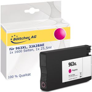 Produktbild für Tinte Böttcher-AG Premium für HP 963XL, 3JA28AE, magenta
