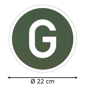 Produktbild für Fahrzeugkennzeichnung SafetyMarking Geräuscharmer LKW