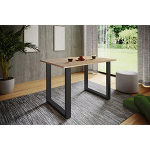 Produktbild für Esstisch VCM Xona U, 916787, sonoma eiche