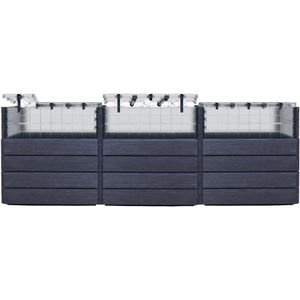Produktbild für Hochbeet Garantia Ergo Quadro TurboPlus U L Wood