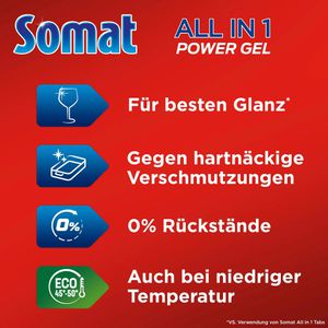 Produktbild für Spülmaschinengel Somat All in 1 Power Gel