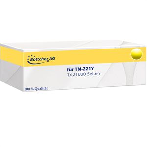 Toner Böttcher-AG für Konica-Minolta, TN-221Y