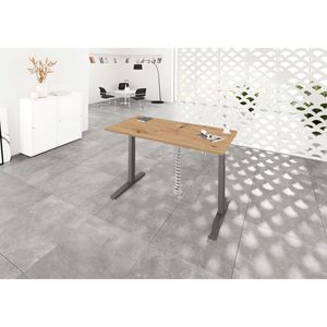 Produktbild für Schreibtisch Hammerbacher XMKA 16 asteiche/graphit