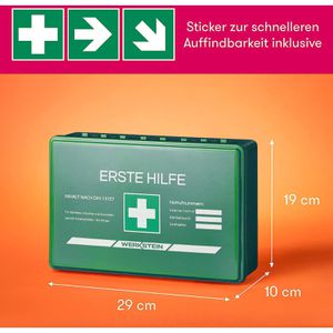 Produktbild für Verbandskasten WERKSTEIN Kompakt, DIN 13157