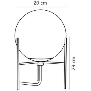 Produktbild für Tischlampe Nordlux Alton 20, mit E14-Fassung