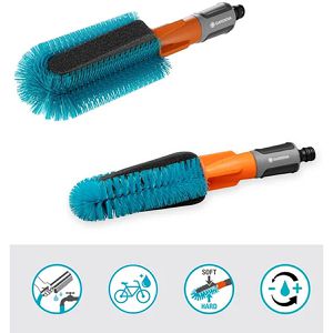 Produktbild für Waschbürste Gardena Cleansystem Fahrradbürste, 18848-20