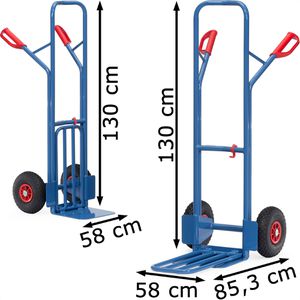 Produktbild für Sackkarre Fetra Paketkarre K1326P, klappbar