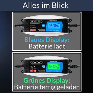 Produktbild für Autobatterie-Ladegerät Monzana 108754, MZBC04