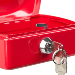 Produktbild für Geldkassette Idena mini 50032, mit Zylinderschloss