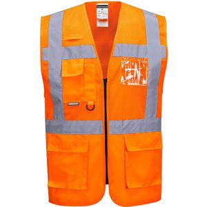 Produktbild für Warnweste Portwest Madrid Exekutiv Mesh C496