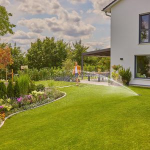 Produktbild für Rasensprenger Gardena AquaPrecise Komplett-Set, 16010-20