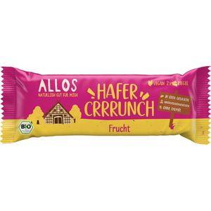 Produktbild für Müsliriegel Allos Hafer Crrrunch Frucht, BIO