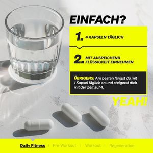Produktbild für Carnitin natural-elements Aminosäure L-Carnitin, 120 Kapseln