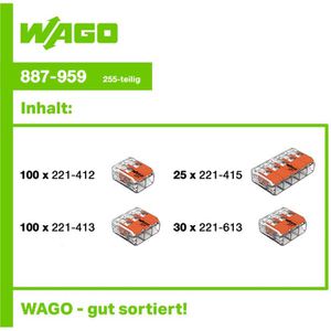 Produktbild für Verbindungsklemme Wago 887-959, L-Boxx Mini, Set